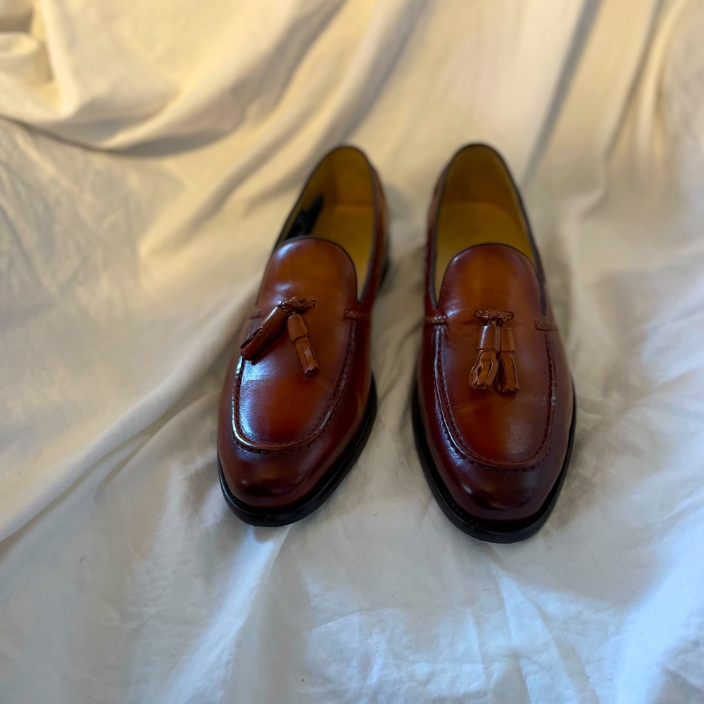 Carrucci loafer cognac size 9 US new